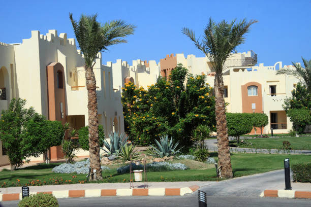 istock Holiday resorts in Hurghada 666702616