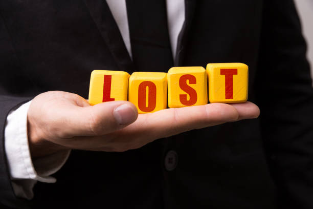 Lost Lost sign goldco reviews pros and cons stock pictures, royalty-free photos & images