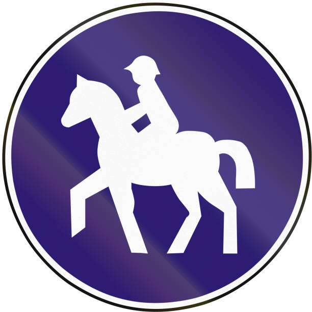 istock Road sign used in Slovakia - Road for mounts 666709714