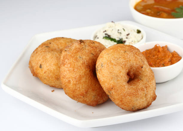 istock Medu vada, vadai, South Indian snack, India 666714356