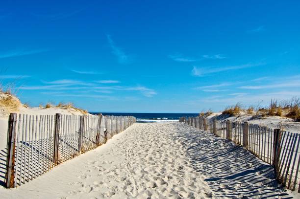 istock Sunny Beach Day at the Jersey Shore 666717460