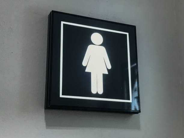 istock sign on toilet room 666723954