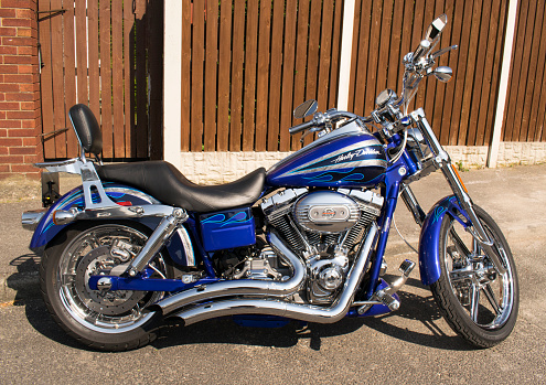 Photo Of A Beautiful Custom Built Harley Davidson Screamin' Eagle Dyna Lowrider FXDSE 110