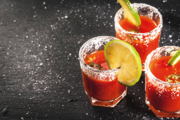 istock Mexican traditional drink Sangrita 666757128