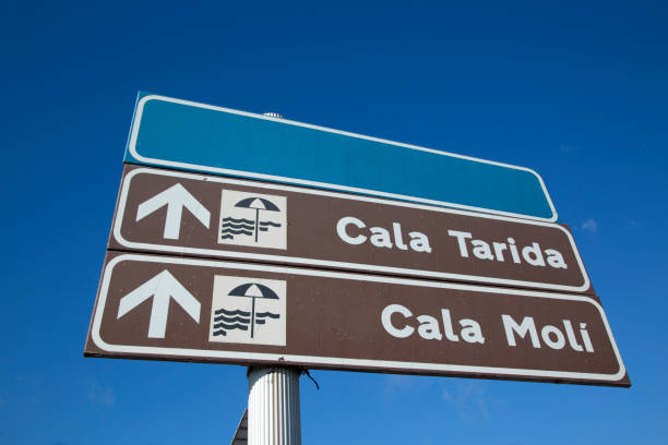 istock Tarida and Moli Coves Sign, Ibiza 666762996