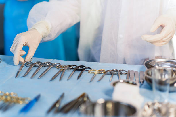 istock Doctor touching to medical tool 666769978