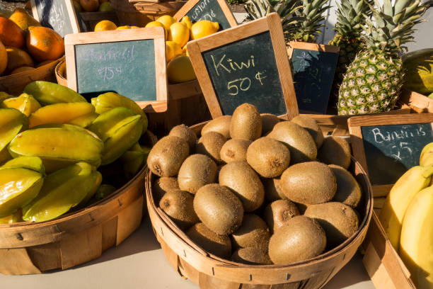 istock Tropical farmer's market 666773664