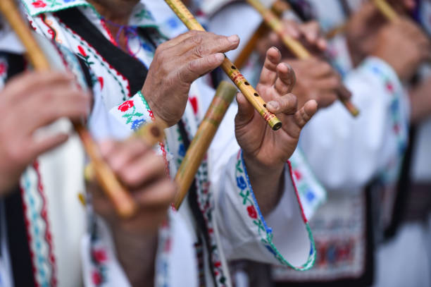 istock People in romanian traditional costumes 666785734