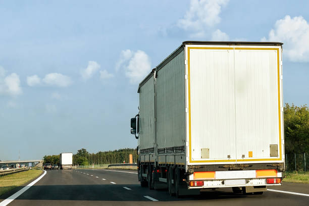 istock Truck on roadway Poland 666790044