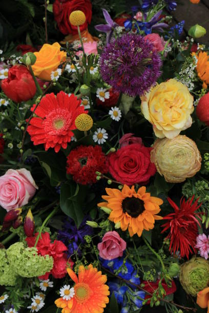 istock Colorful wedding flowers 666820256