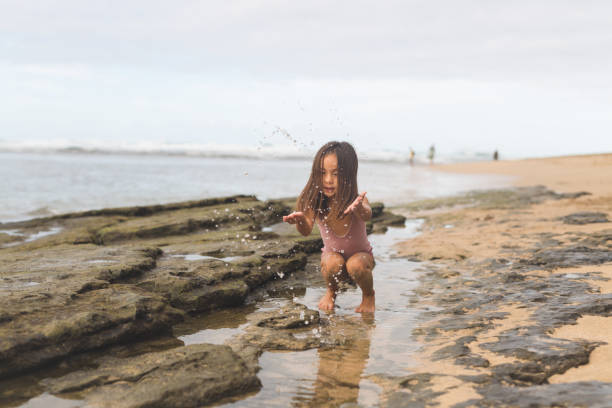 istock Hawaii family vacation on beach 666831308
