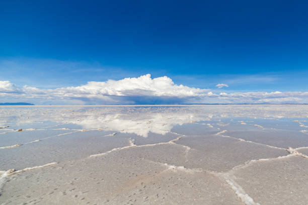 istock Flooded Salar de Uyuni (Salt Flat) in Bolivia. 666835792