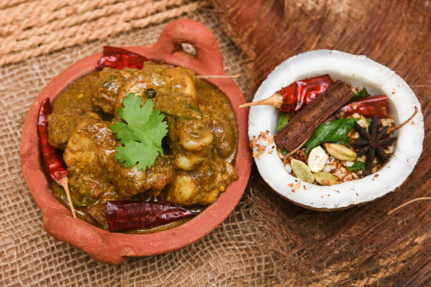 istock Kolhapuri or Bombay chicken curry Indian food 666863534