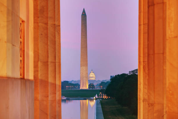 istock Washington Memorial monument in Washington, DC 666872828