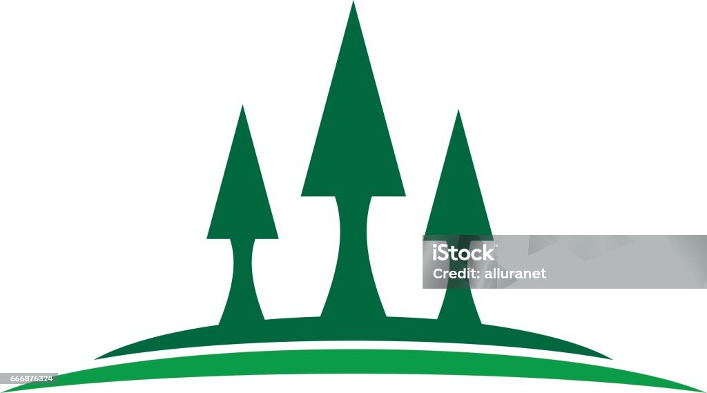 Tree Garden Vector Tree Garden Stock Illustration - Download Image Now - Agriculture ...