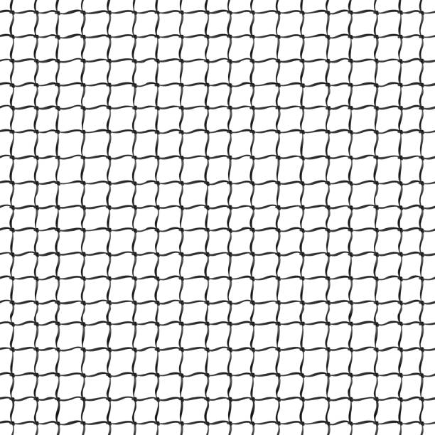 Tennis Net seamless pattern Tennis Net seamless pattern vector illustration volleyball net stock illustrations