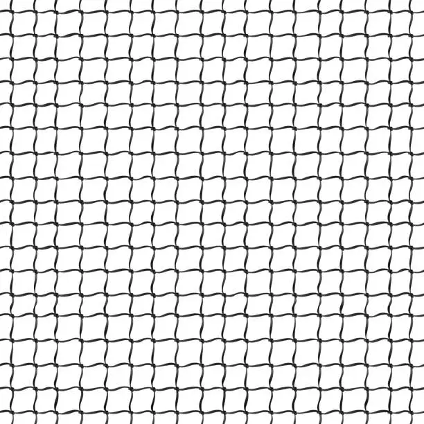 Vector illustration of Tennis Net seamless pattern