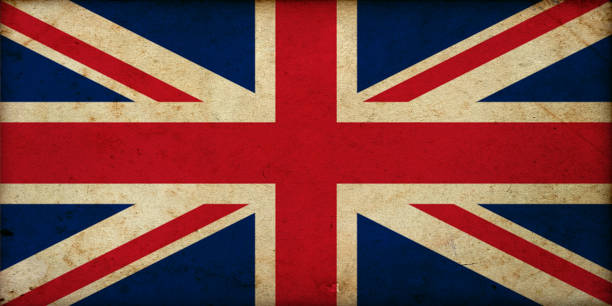istock Grunge vintage Great Britain flag 666884286