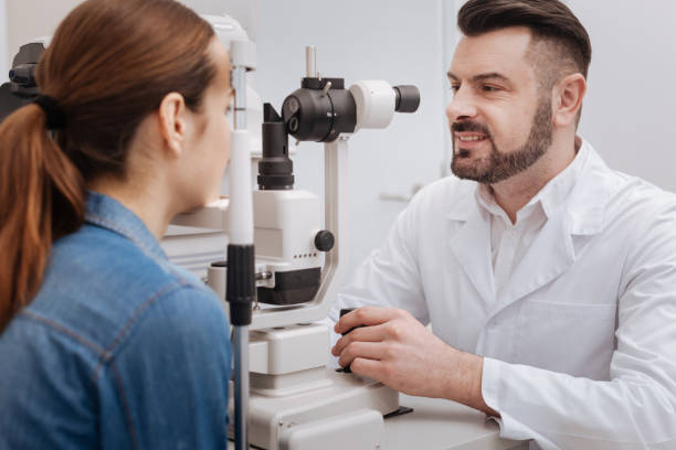 istock Handsome bearded doctor working with medical equipment 666887548