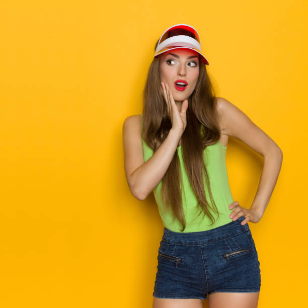istock Surprised And Curious Vibrant Woman 666898296