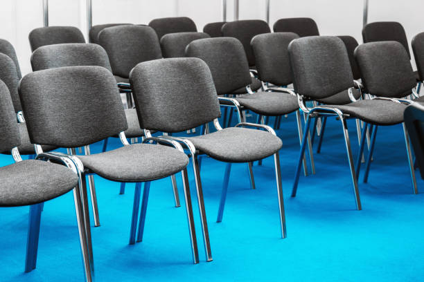 istock Rows of chairs for the conference 666898696