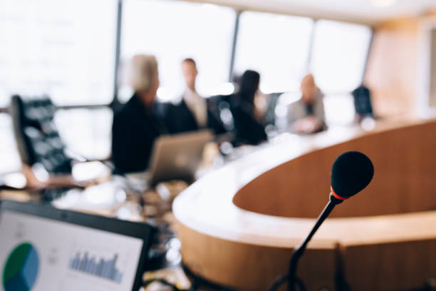 istock Meeting at board room 666905096
