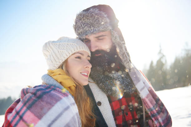 istock Man and his beloved woman under the blanket 666905288