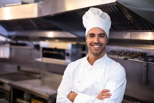 istock Portrait of handsome chef 666908268