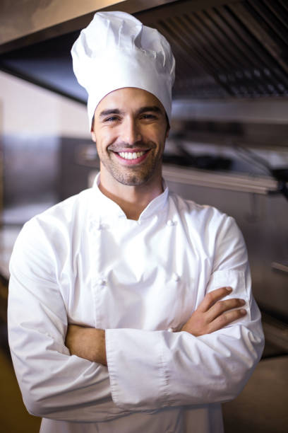 istock Portrait of handsome chef 666919296