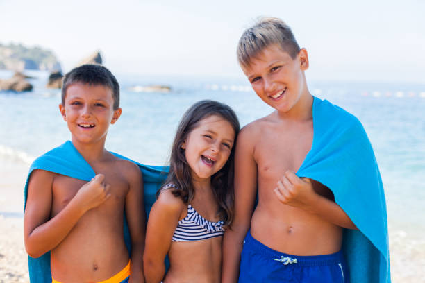 istock Children at the Beach 666934232