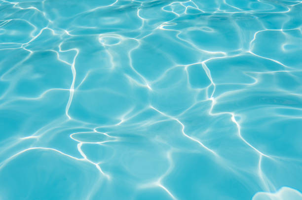 istock Close-up beautiful ripple water surface in pool for background 666943296