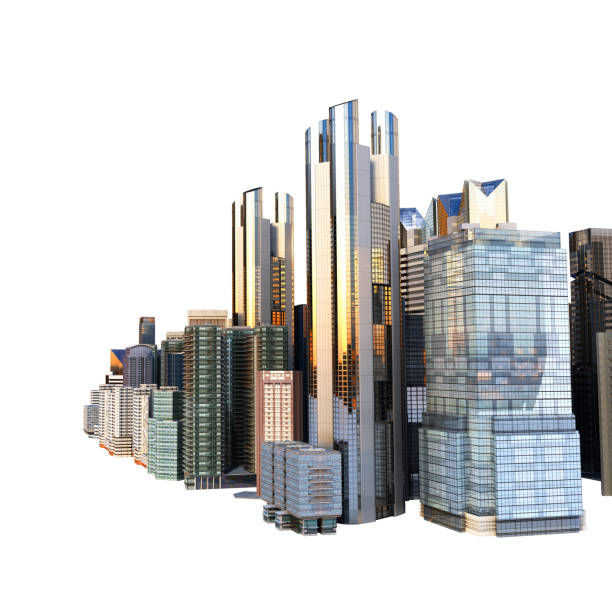 istock panorama cityscape modern high-rise buildings panorama of the central 666946588