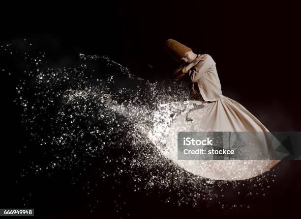 Dervish Stock Photo - Download Image Now - Sufism, Dancing, Swirl Pattern
