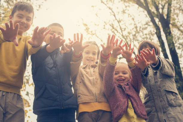 istock Group of children. 666960940