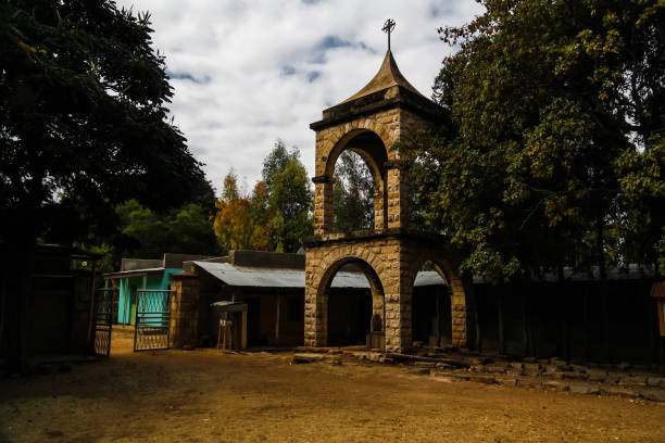 Exterior view to Teklehaimanot Church in jugol Harar, Ethiopia