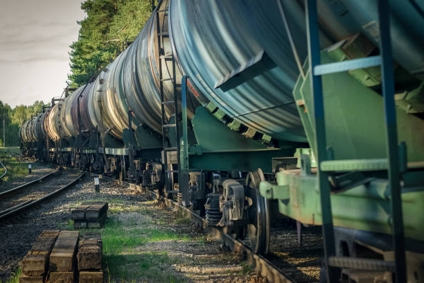 istock Tank wagons with oil 666968018