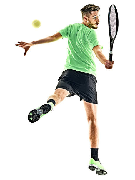 istock tennis player man isolated 666972356