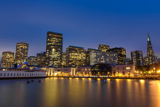 istock San Francisco skyline from Pier 7 after sunset 666975978