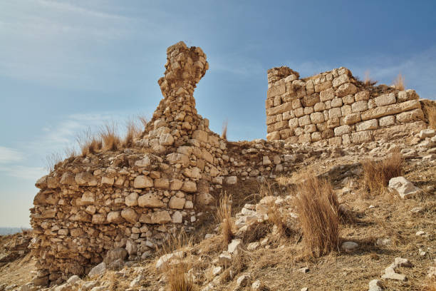 istock Migdal tzedek ruins, Israel 666977044