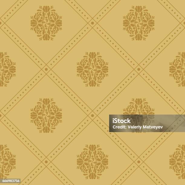 Repeating Pattern Royal Vintage Royal Pattern Stock Illustration - Download Image Now ...