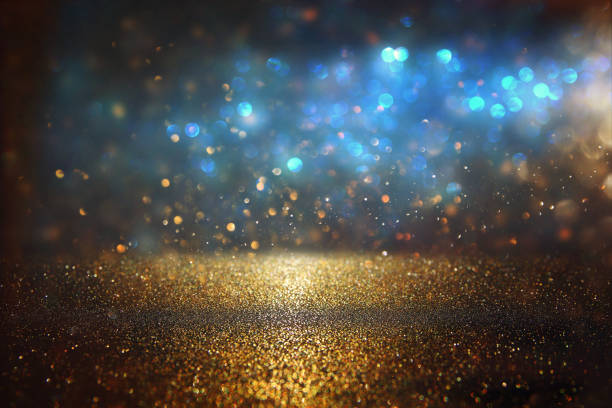 istock glitter vintage lights background. de-focused. 666988742