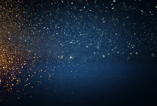 istock glitter vintage lights background. defocused. 666988746