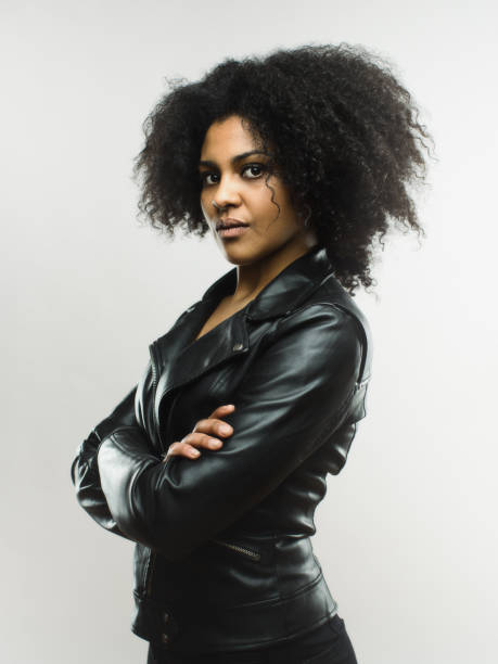 istock North american woman with blank expression 666989060