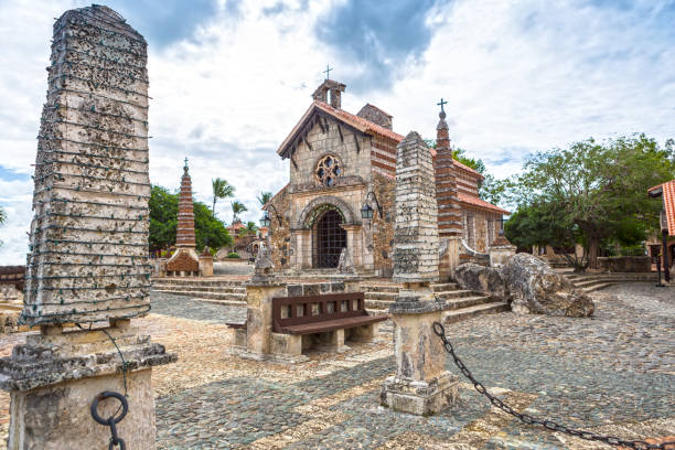 istock Ancient village Altos de Chavon 666994880