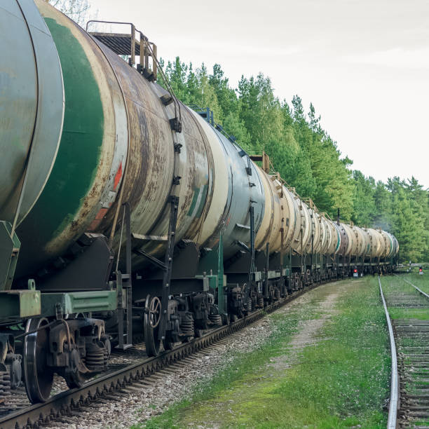 istock Tank wagons with oil 667008532