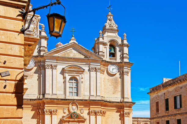 istock St Paul Cathedral in Mdina Malta 667025450
