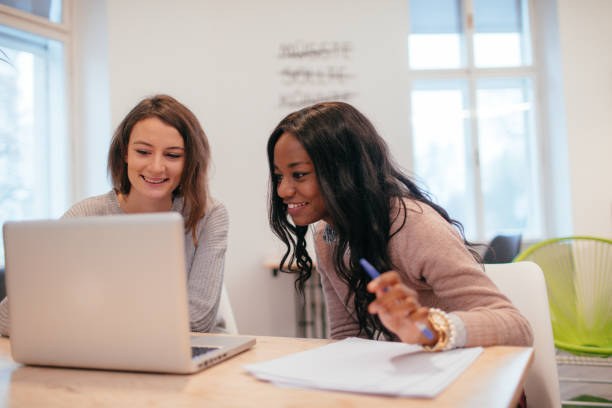 istock Businesswomen in the office 667032222