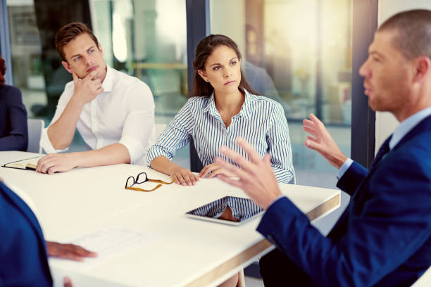 istock They're keen on sharing their insights together 667032452
