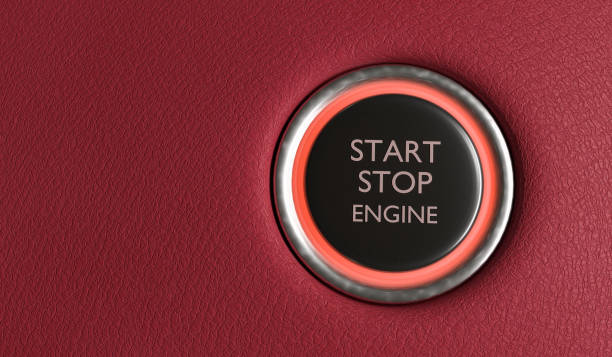 Start Button Incar 230+ Start Button In Car Stock Illustrations, Royalty-Free Vector ...