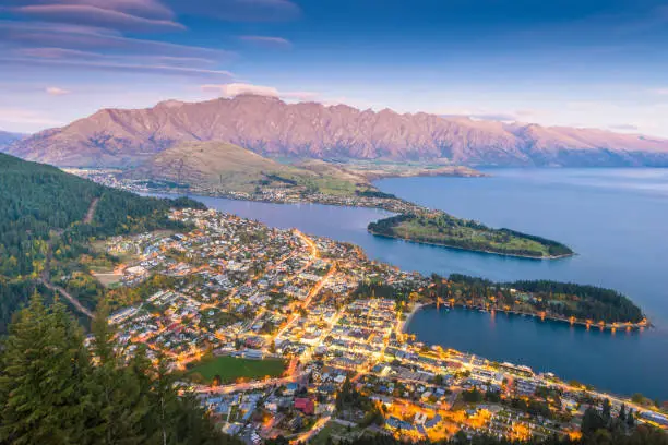 Photo of Panaramic view of famaus place at south island Queenstown